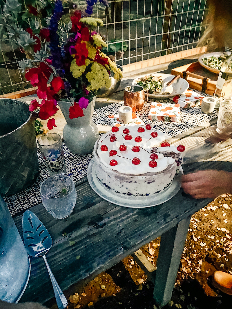 Spumoni Ice Cream Cake