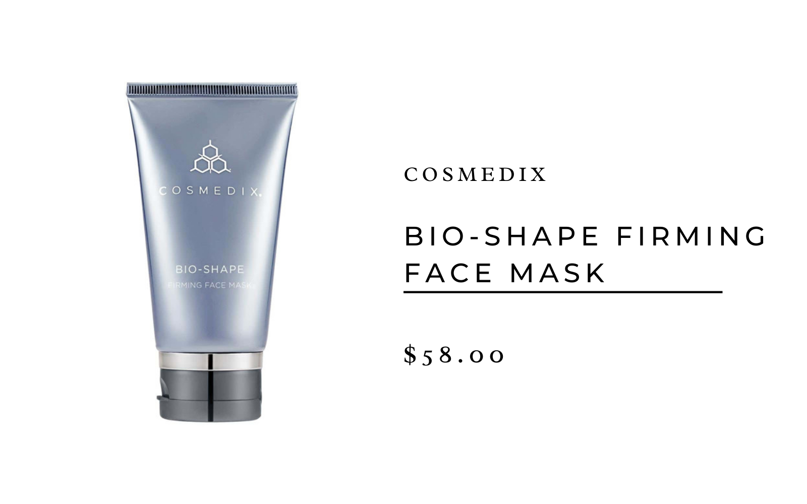 Cosmedix Bio-Shape Firming Face Mask