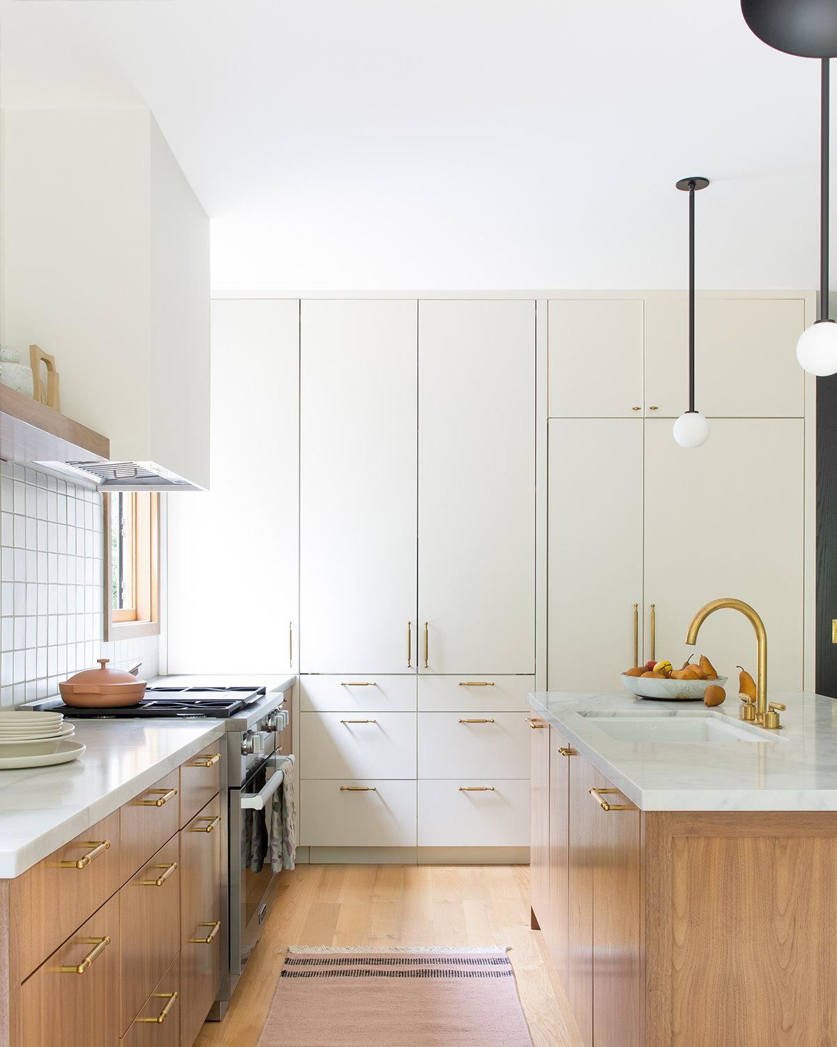 white kitchen