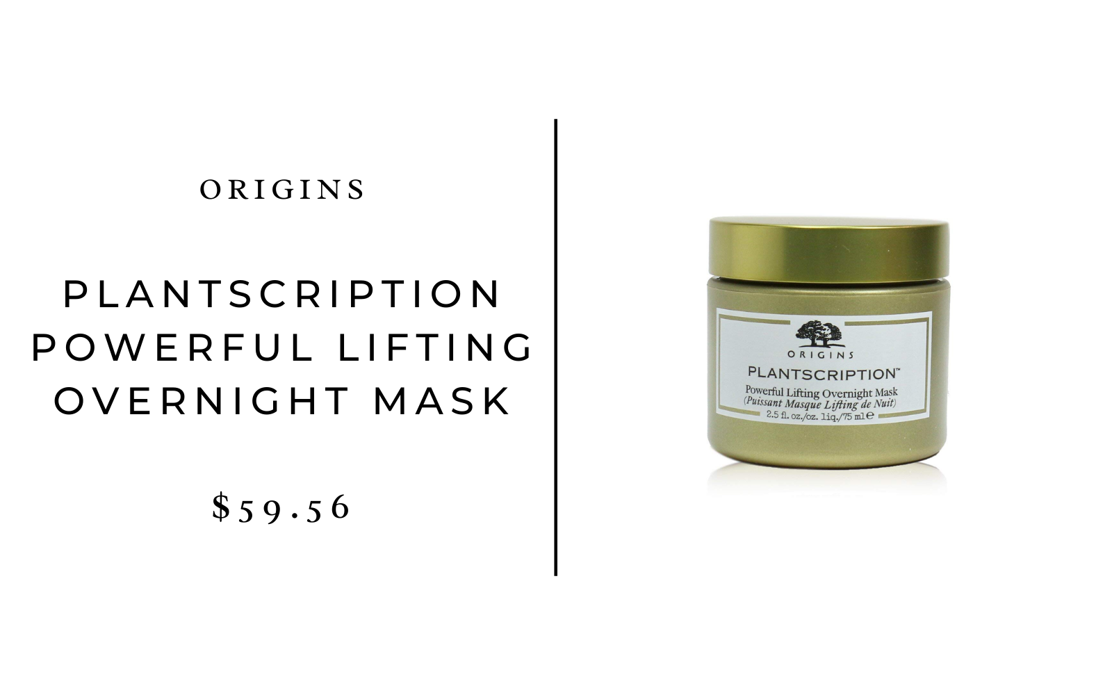 Origins Plantscription Powerful Lifting Overnight Mask