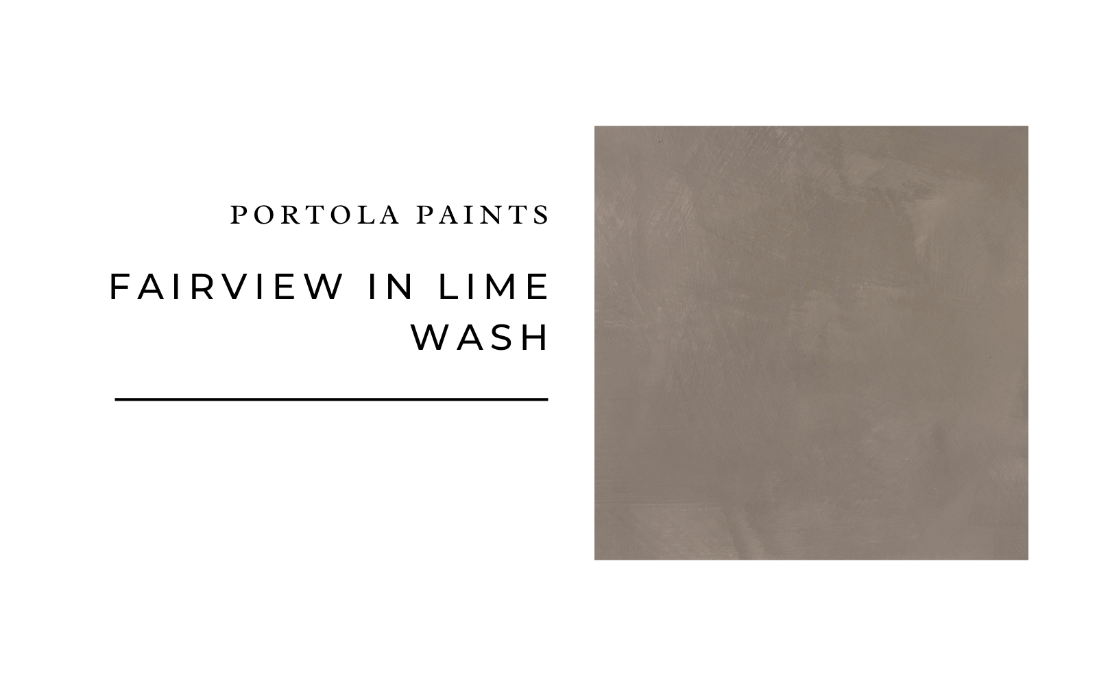 Portola Paint Fairview