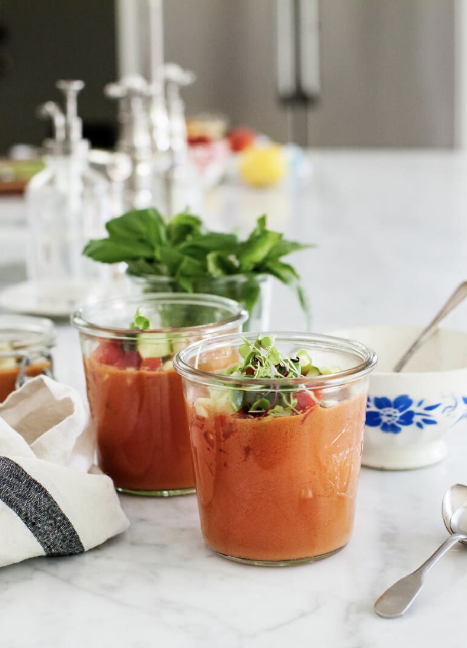 Watermelon Gazpacho from Love & Lemons