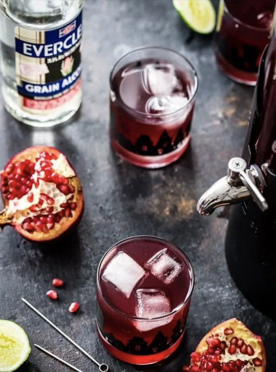 pomegranate ginger punch