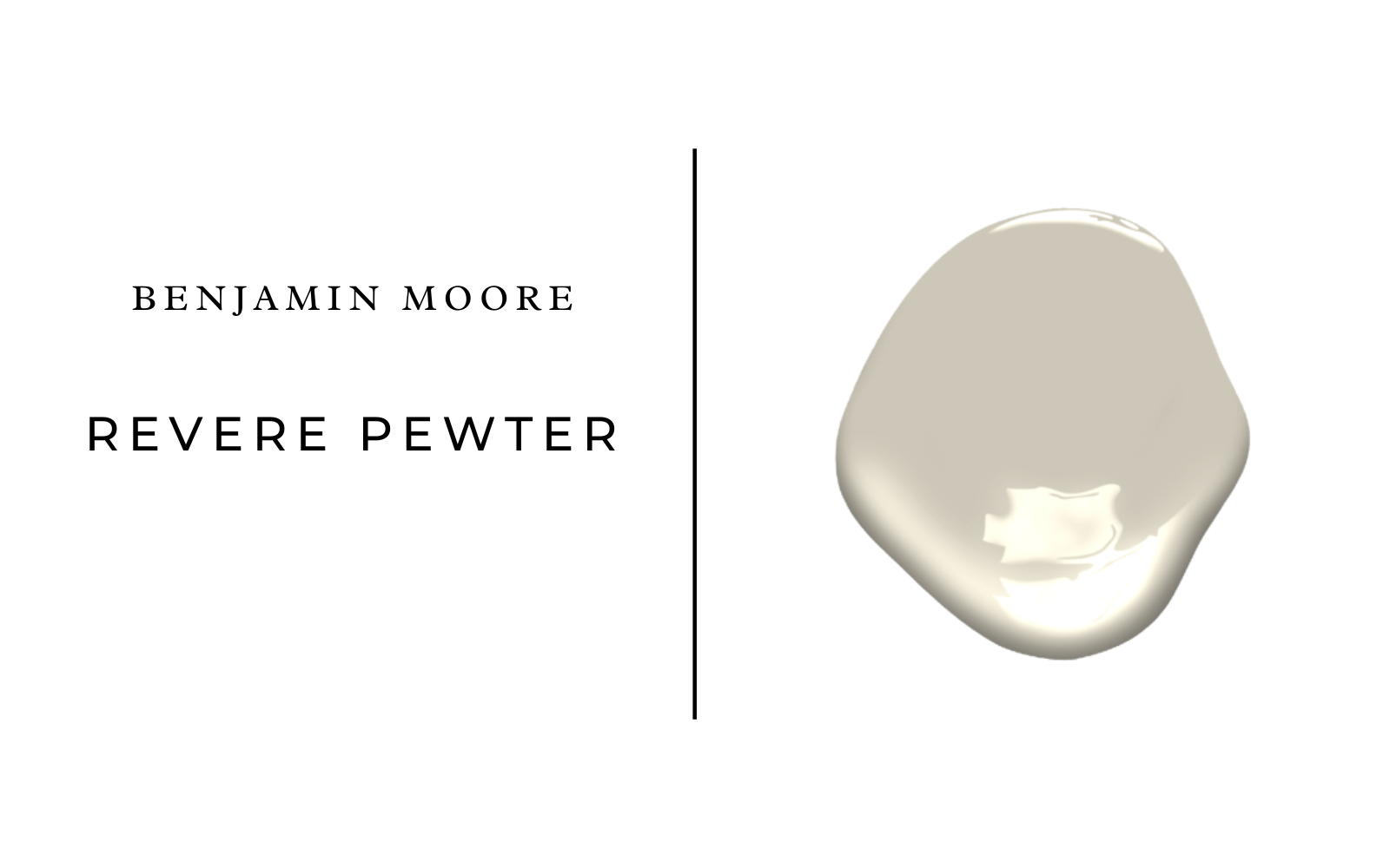 benjamin moore revere pewter