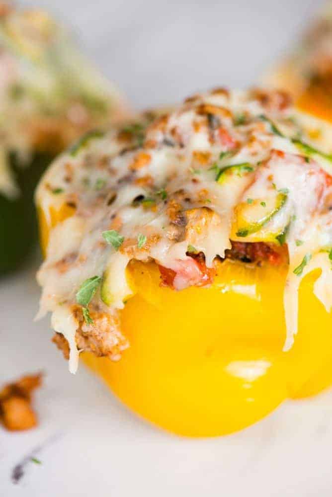 turkey stuffed peppers