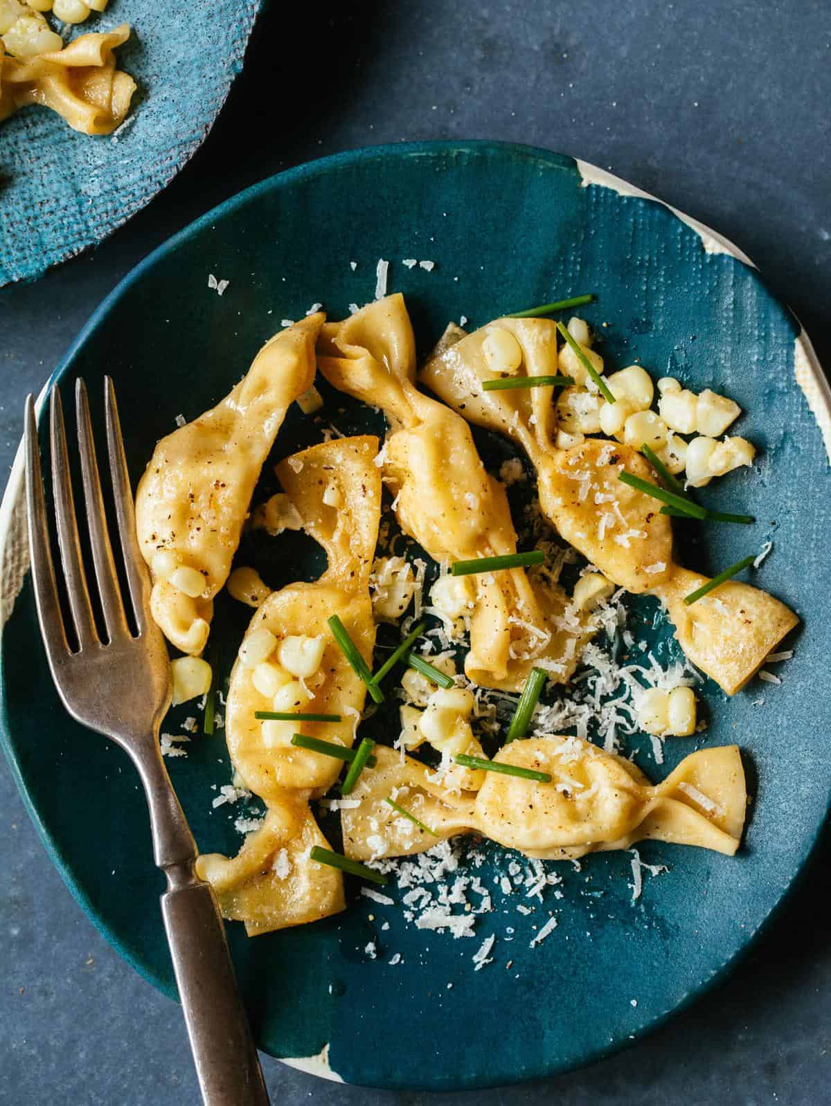 lobster corn and tarragon caramelle from spoon fork bacon