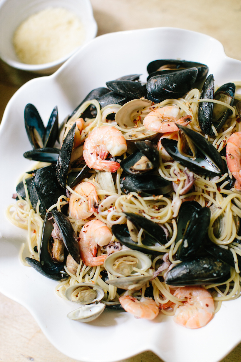 pasta frutti di mare 