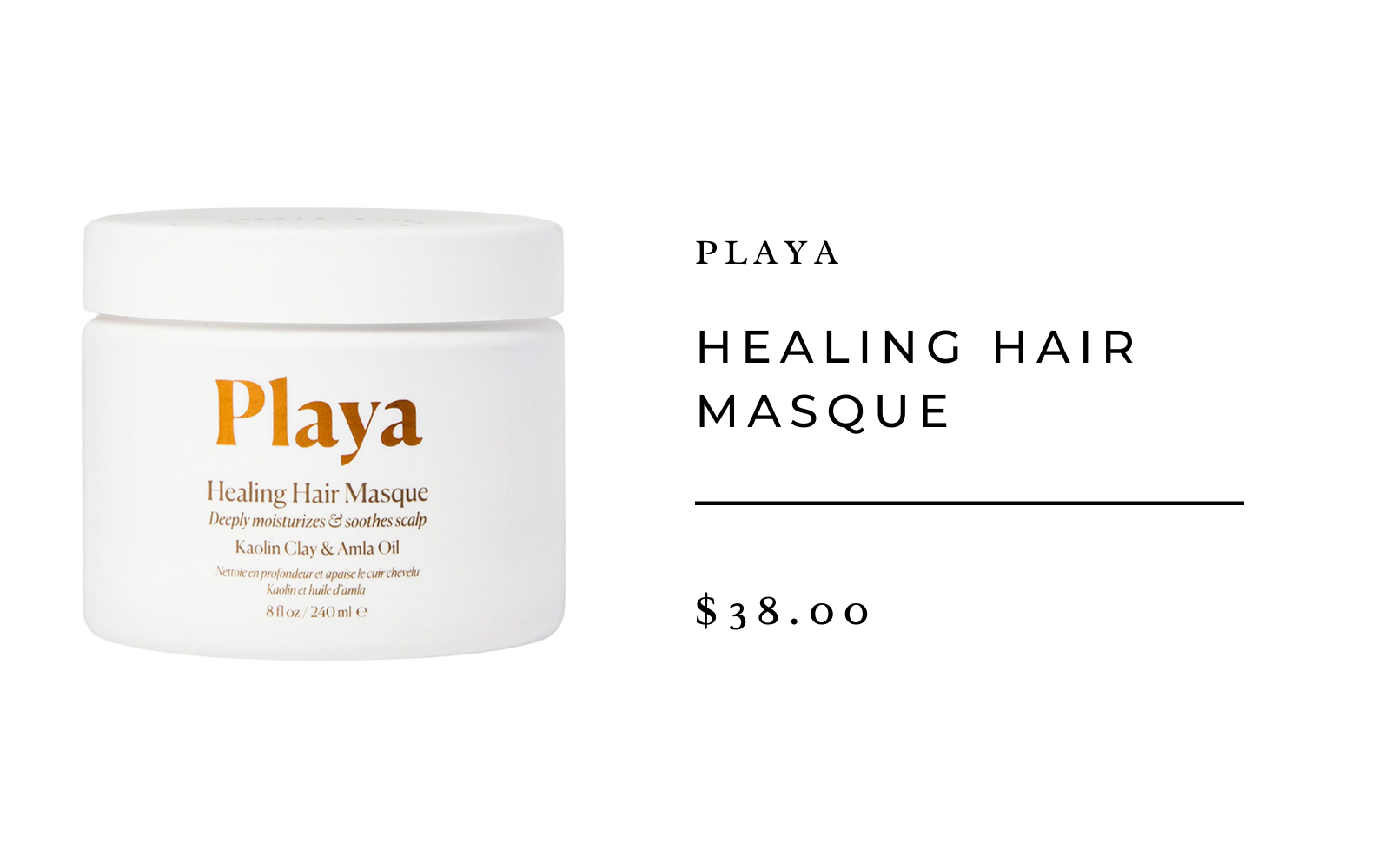 playa healing mask