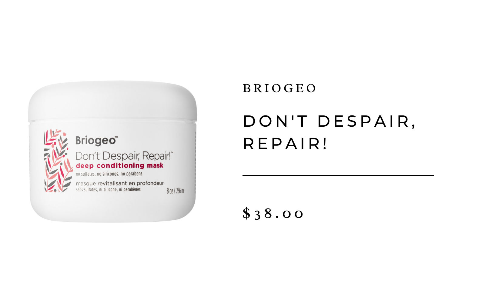 briogeo hair mask