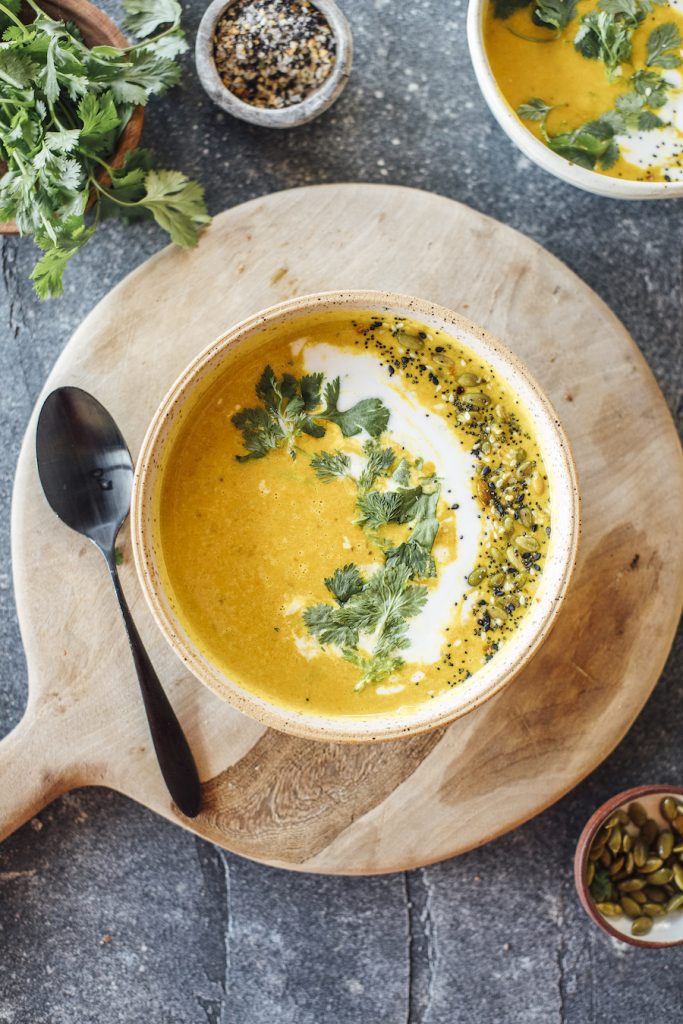 vegan butternut squash soup recipe