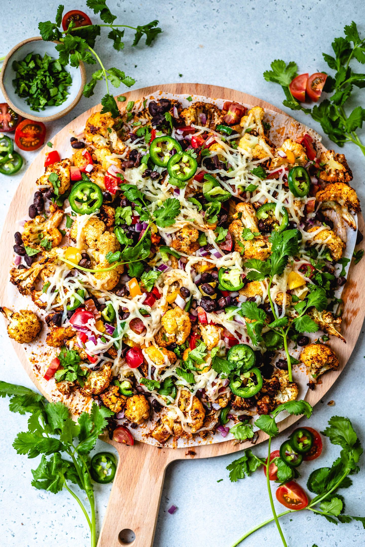 cauliflower nachos