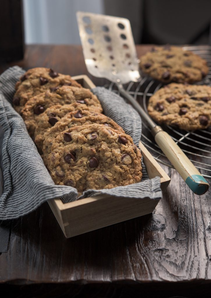 Chocolate Chip Wheat Germ Cookies
