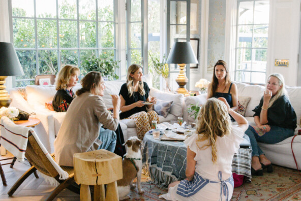 gathering small space dinner party
