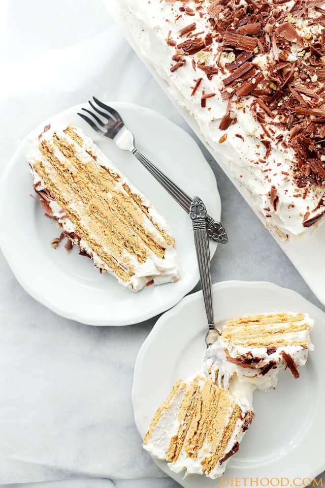 Pumpkin Mousse Ice Box Cake 