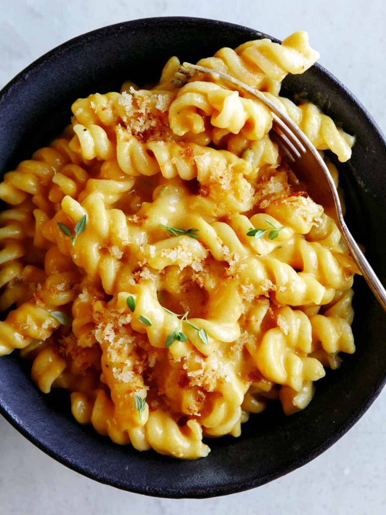pumpkin mac n cheese