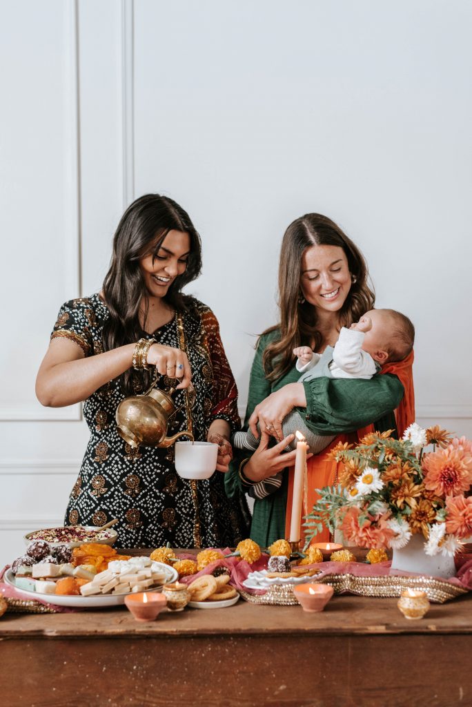 how I gather - diwali dinner party celebration and tablescape
