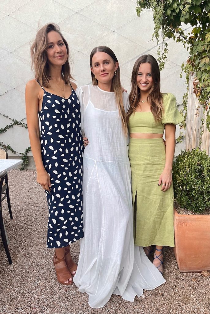 camille styles team editor summit retreat - how to avoid small talk - sacha, camille, michelle