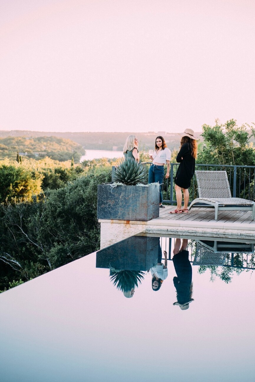 camille styles team editor summit retreat - how to avoid small talk - sacha, camille, michelle