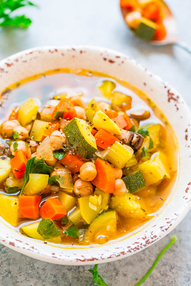 apple cider vinegar reset soup