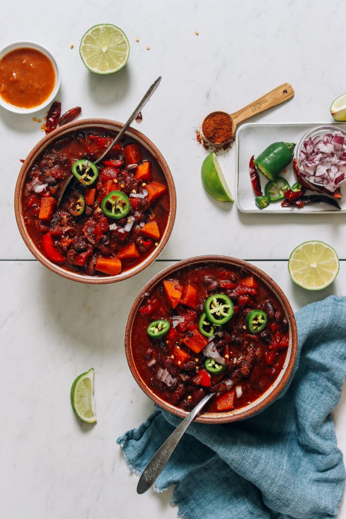 instant pot chili vegan