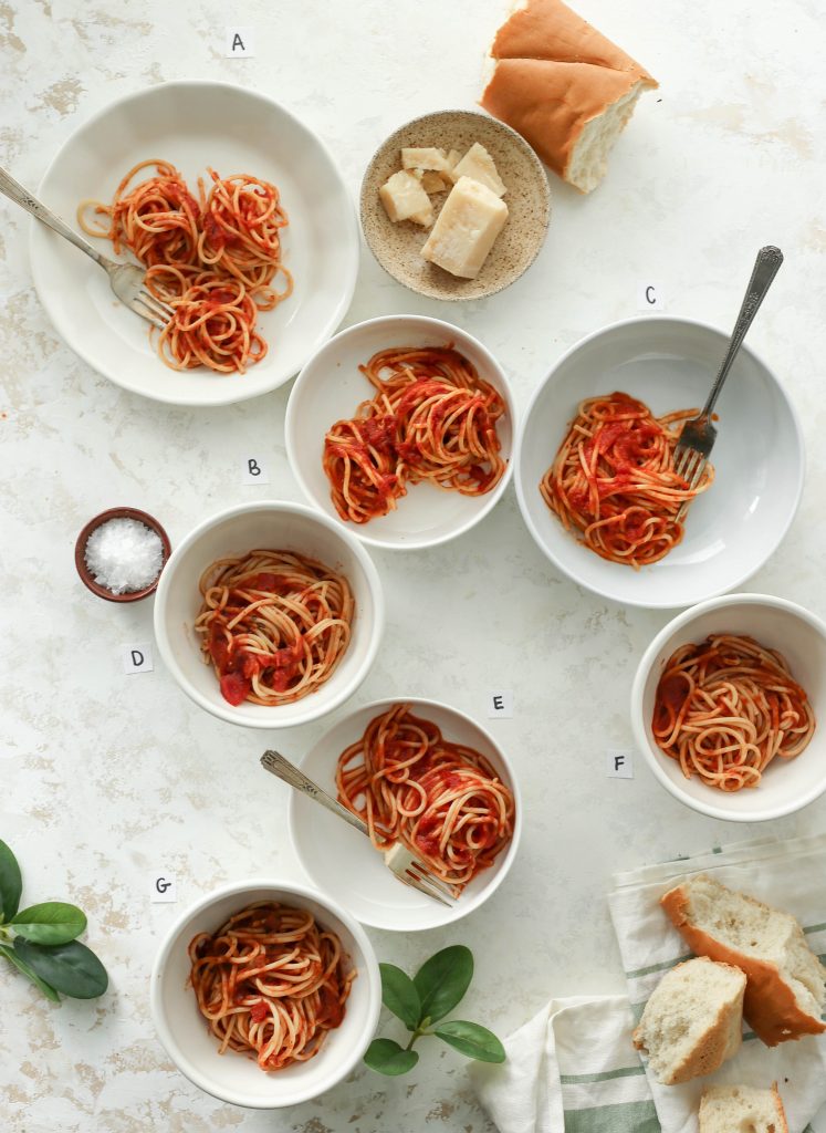 taste test 7 marinara pasta sauces from the grocery store - this is the jar we'll have in our pantry all year round