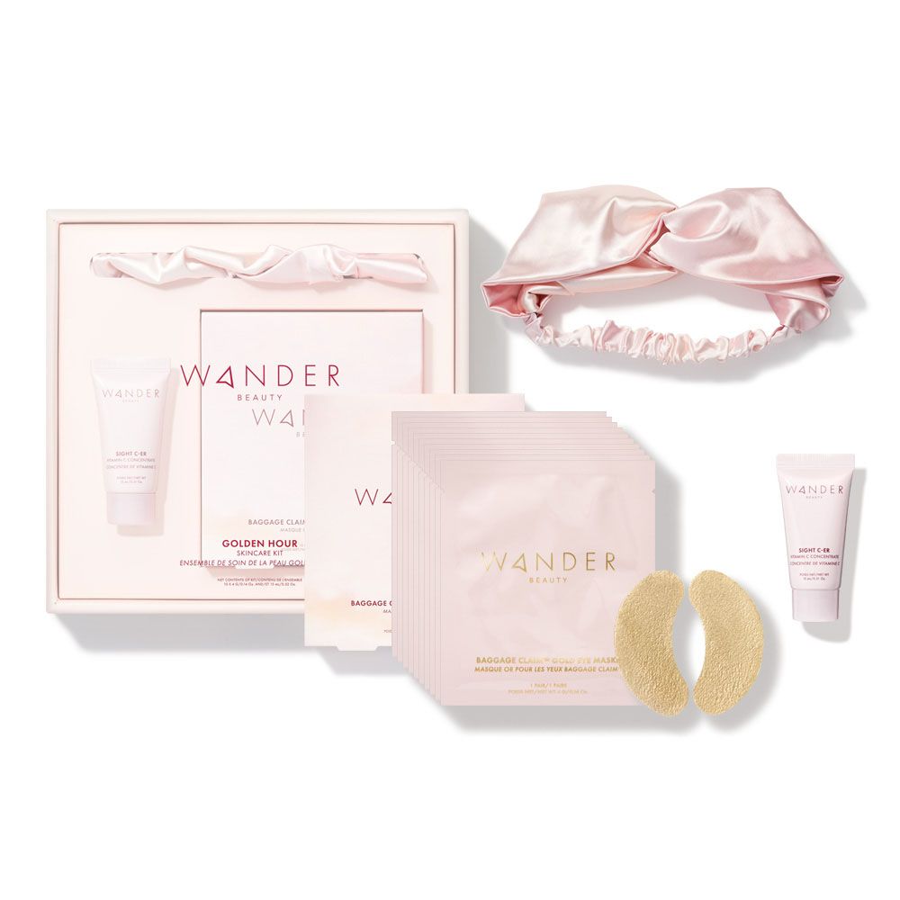 wander beauty golden hour skincare set