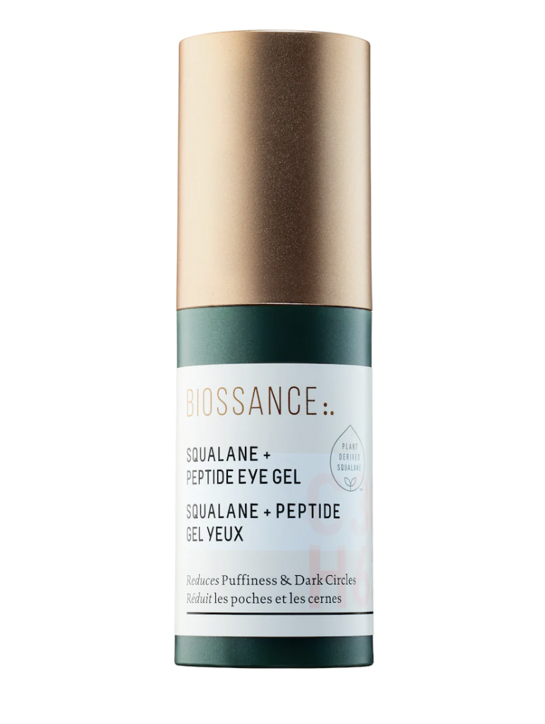 biossance squalane + peptide eye gel