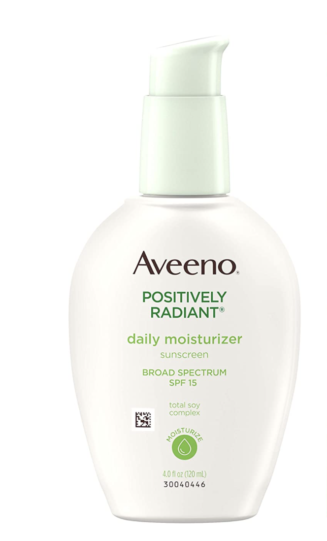 aveeno positively radiant moisturizer
