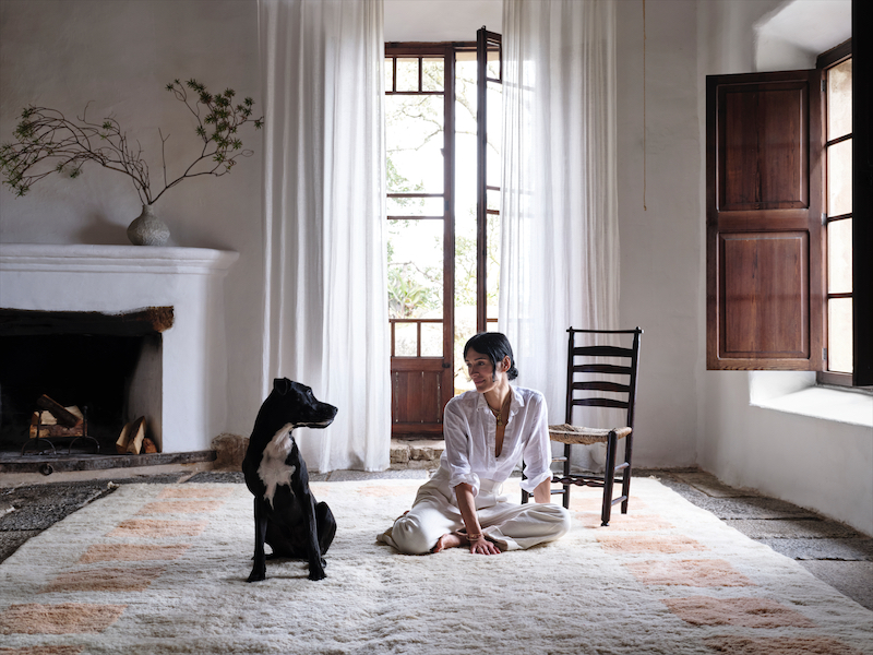 Athena Calderone Beni Rugs broken symmetry