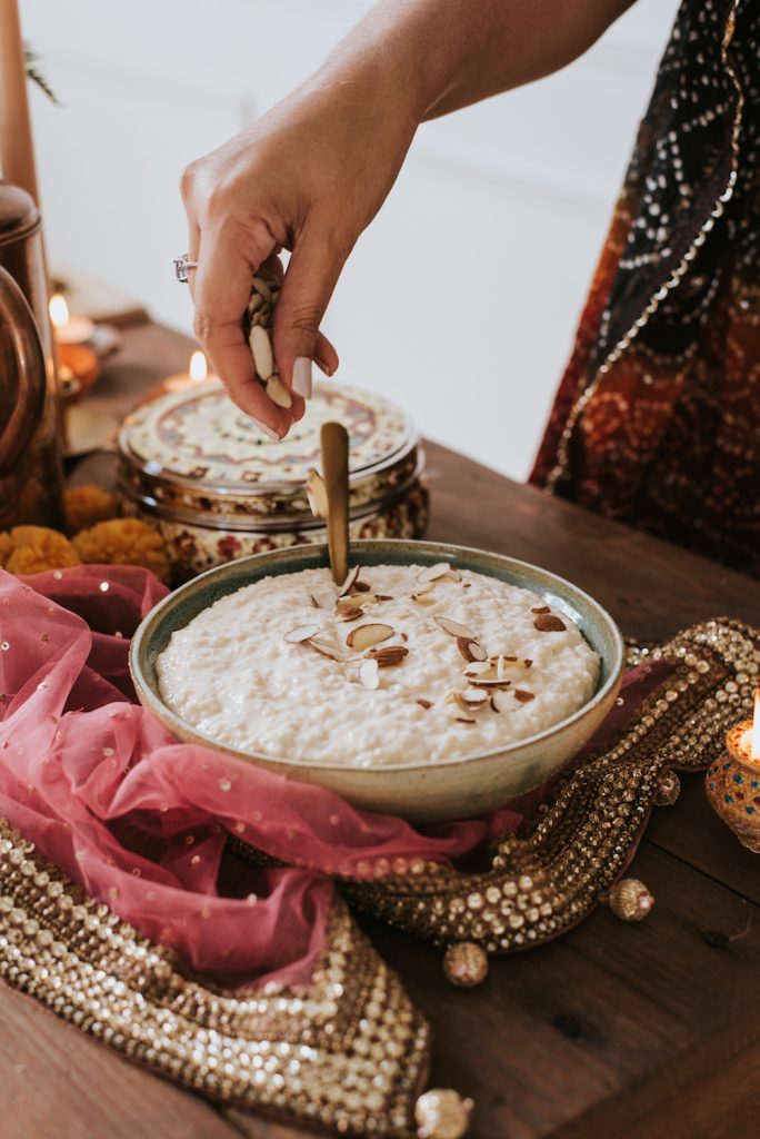 how I gather - diwali dinner party celebration and tablescape
