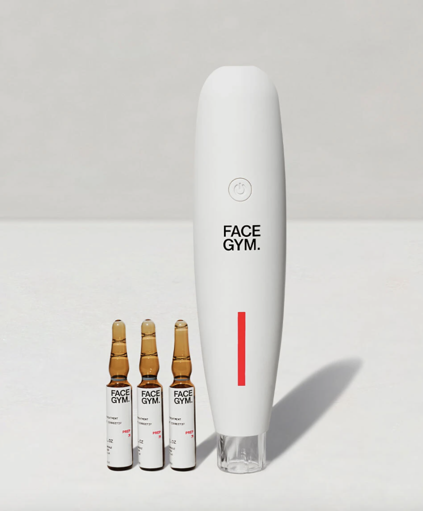 FaceGym FaceShot Electric Microneedling Device + Liquid Vitamin Ampoules