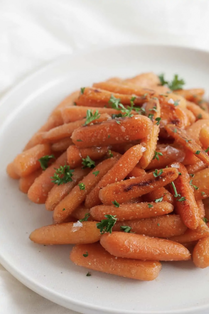 Sous Vide Glazed Baby Carrots from Thyme and Joy