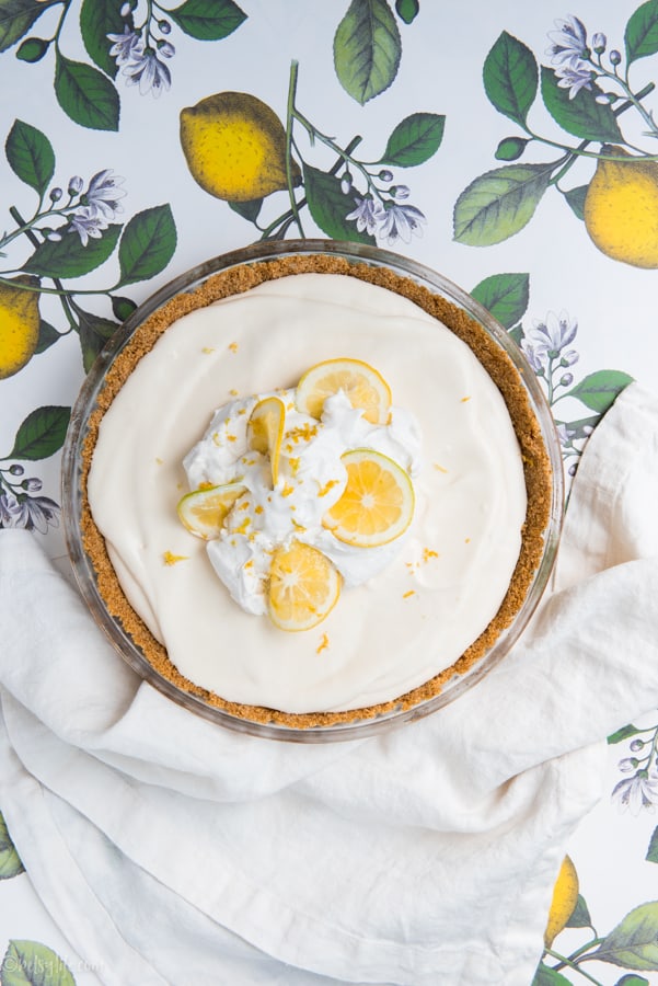 No Bake Lemon Pie - no-bake pies