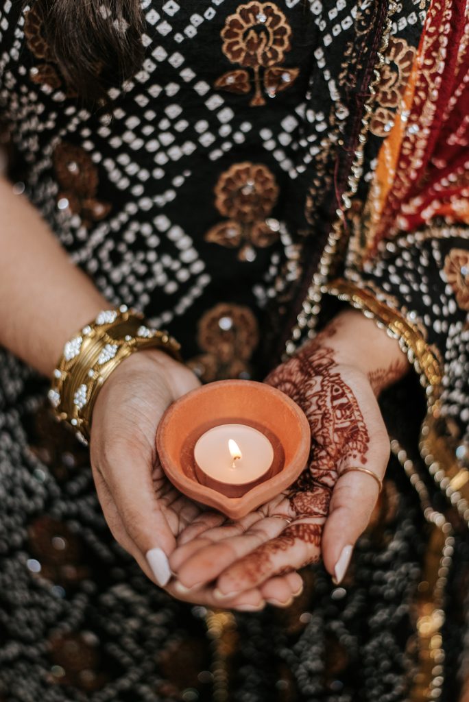 how I gather - diwali dinner party celebration and tablescape