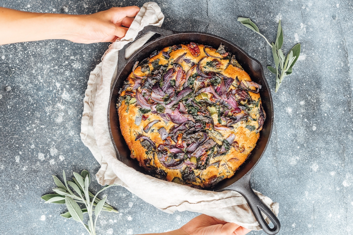 vegetarian cornbread stuffing recipe, thanksgiving side dish