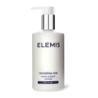 Elemis revitalize me hand cream.