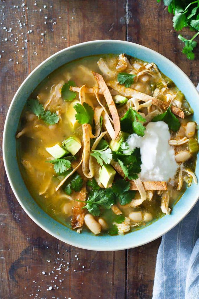 white chicken chili
