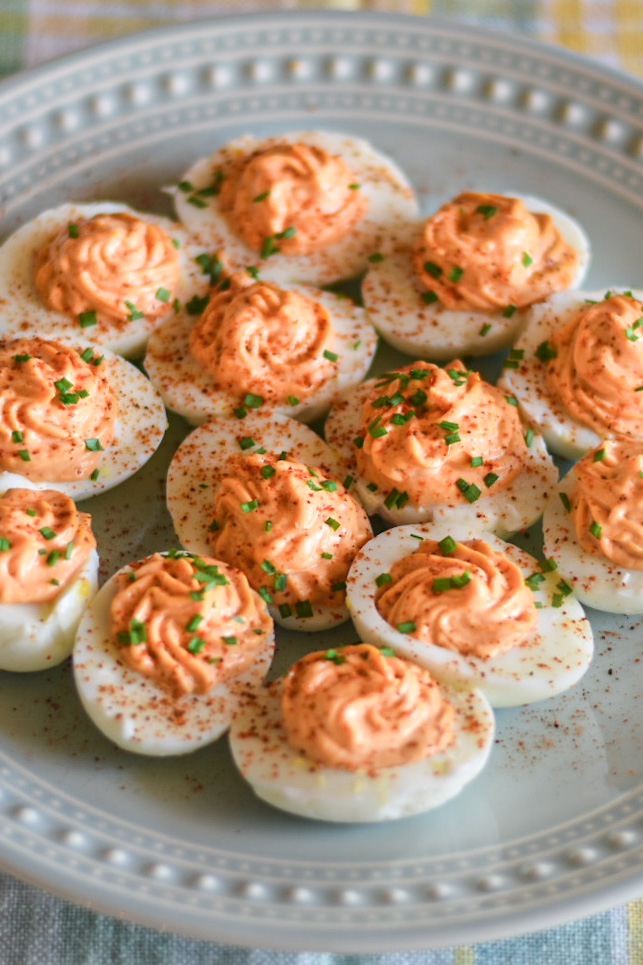 Chipotle Deviled Eggs