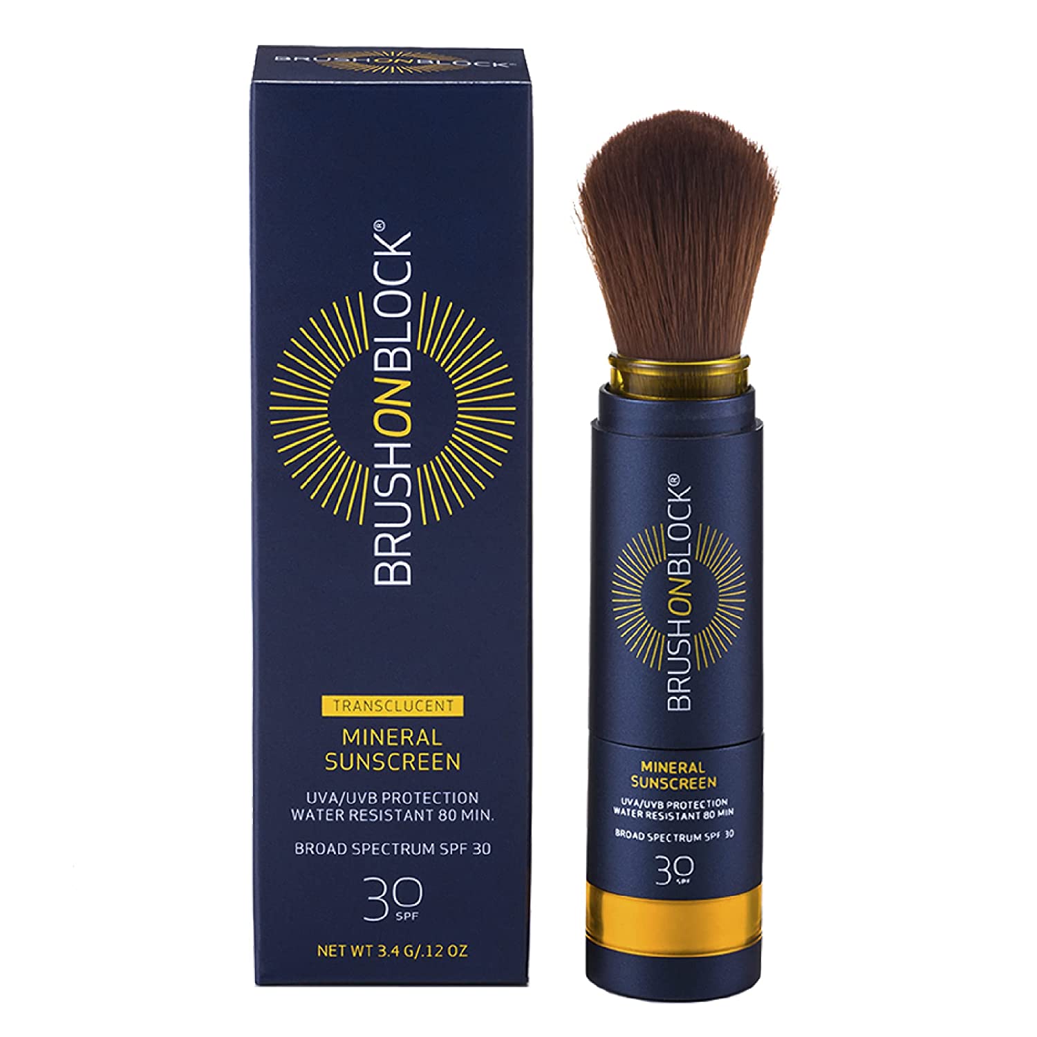 Brush On Block Mineral Sunscreen Powder, $32