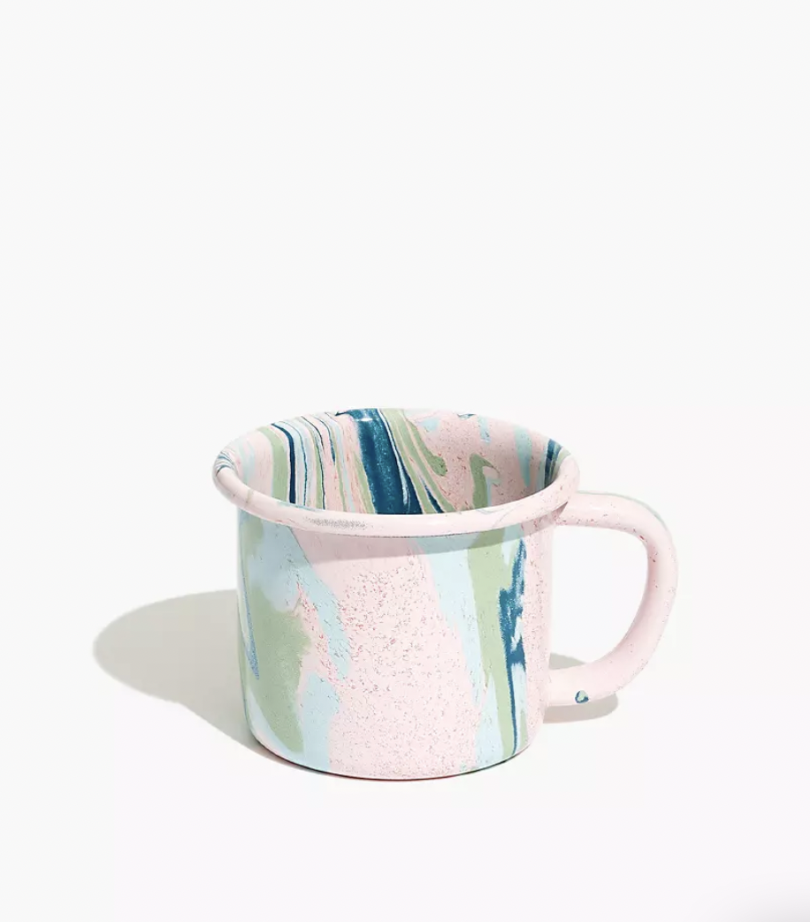 Bornn Marble Enamelware Mug - last-minute gifts