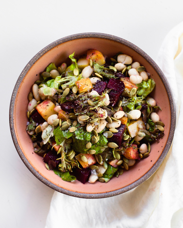 Roasted Beet and Potato Salad