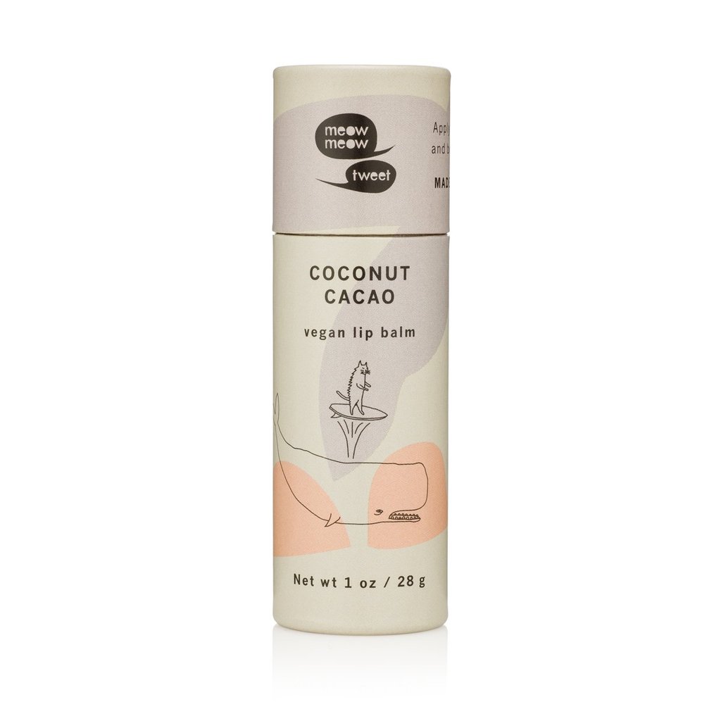 coconut vegan lip balm