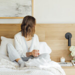 Camille Styles in bed