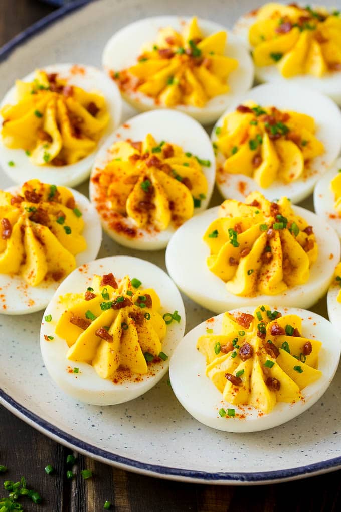 Bacon Deviled Eggs - deviled egg recipes