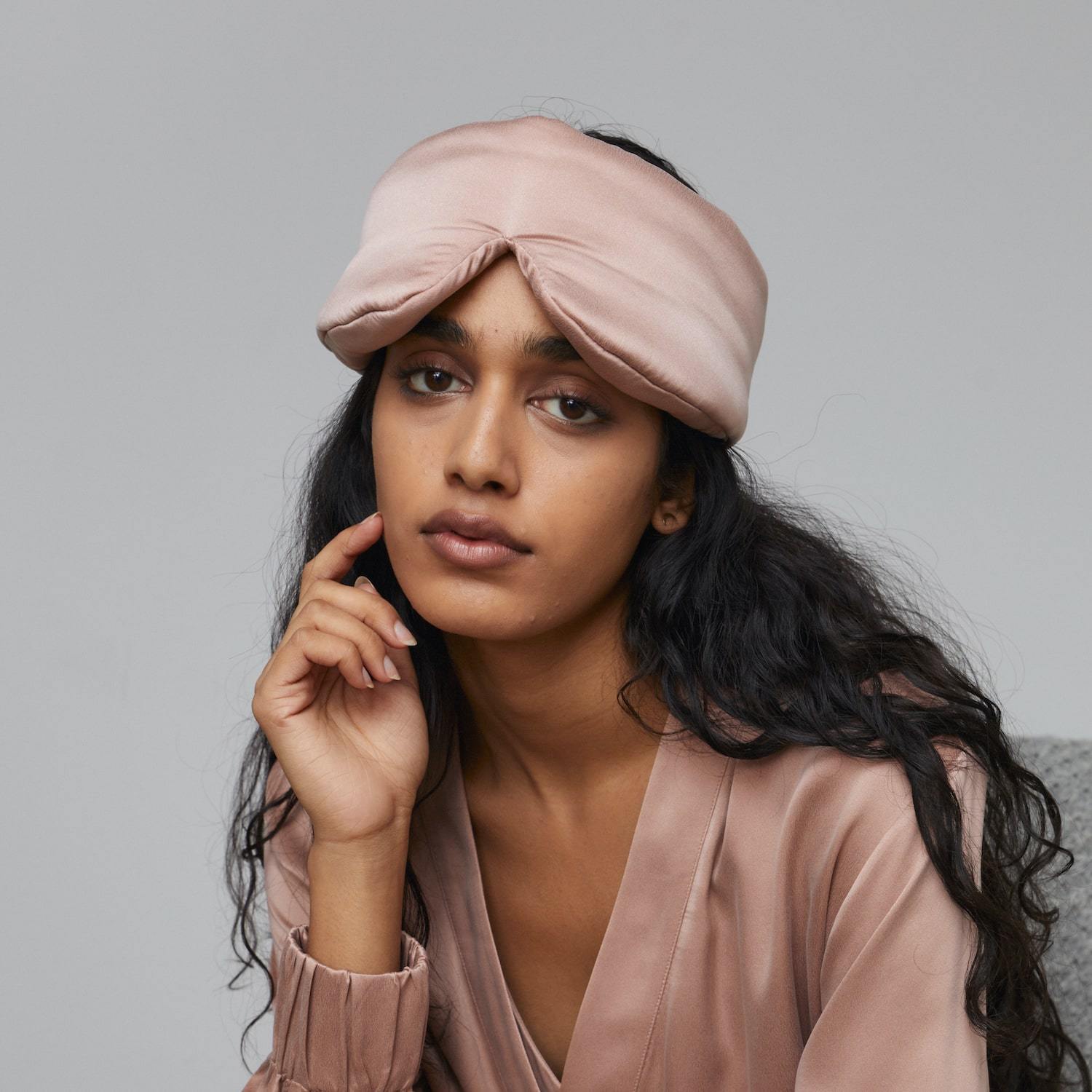 Lunya Washable Silk Weighted Sleep Mask