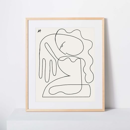 Kate Arends Meditation Framed Print