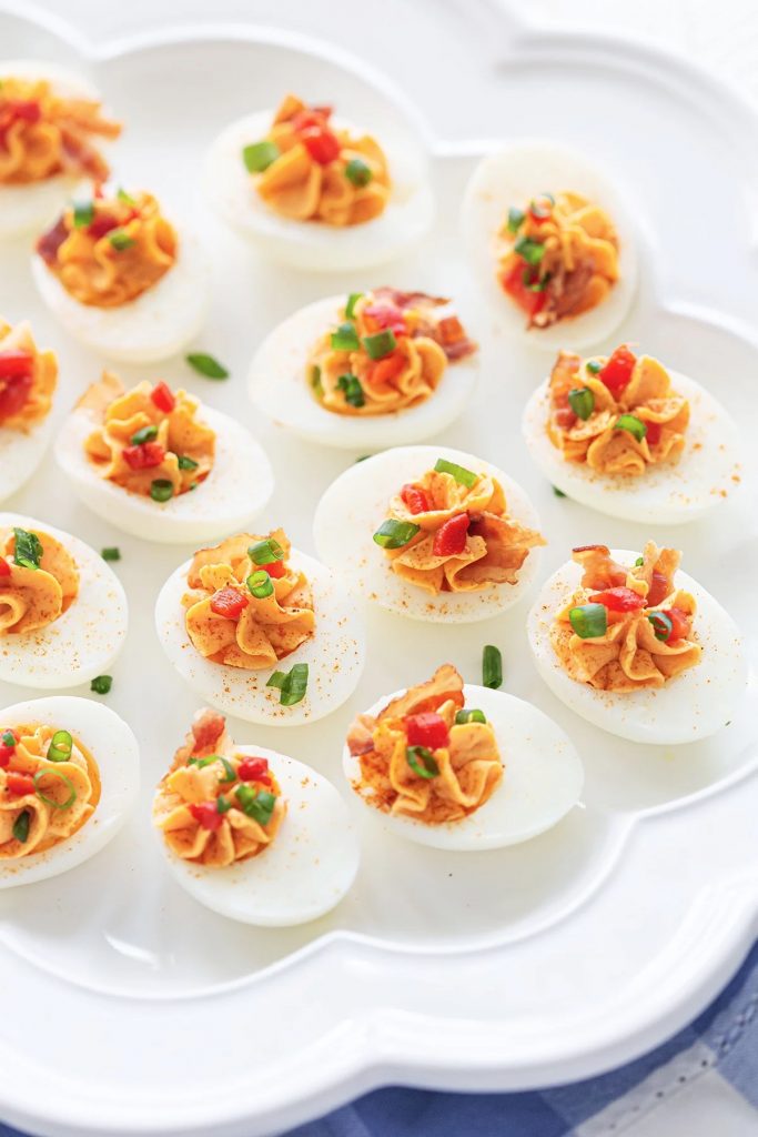 Pimento Cheese Deviled Eggs - deviled egg recipes