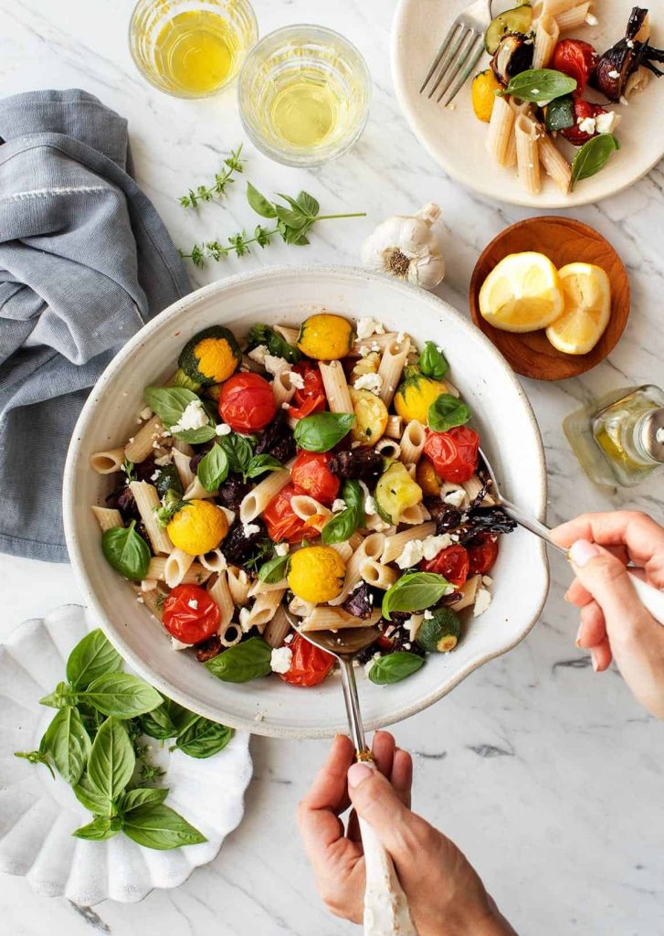 easy healthy pasta recipe_love and lemons