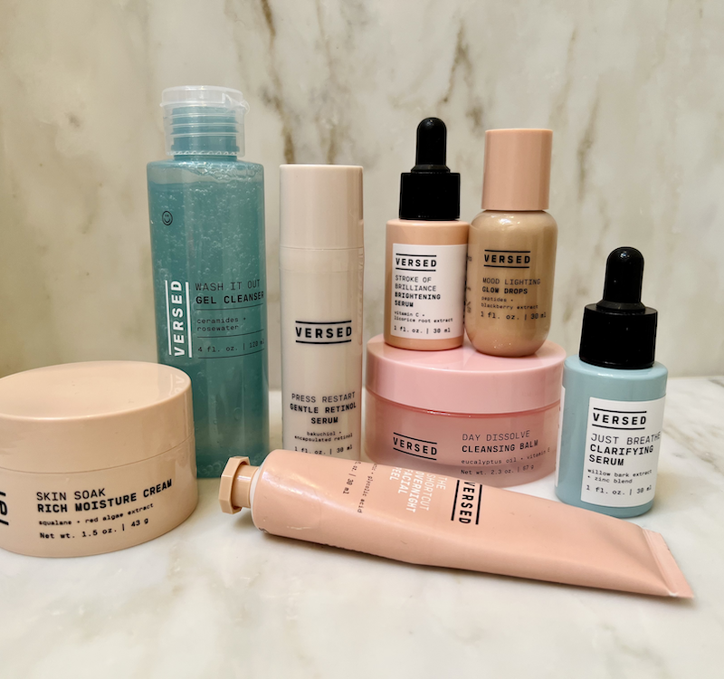 versed skincare review