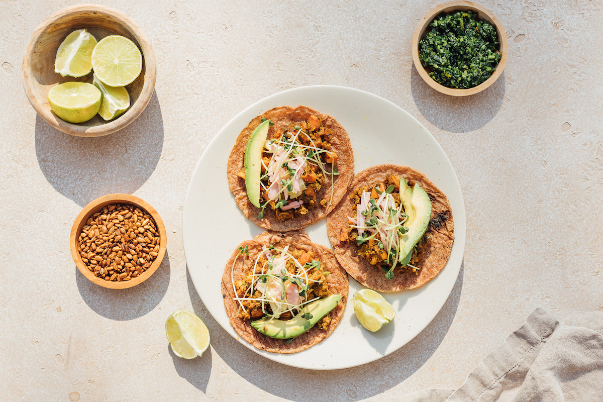 vegan chorizo tacos_easy vegetarian meals